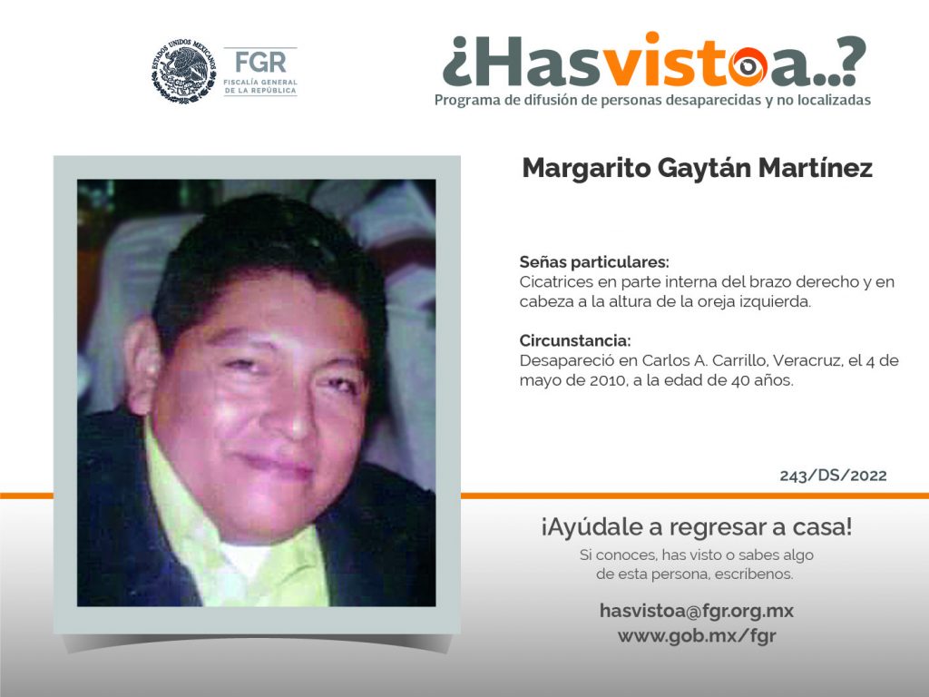 14 Margarito Gaytán Martínez