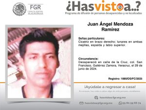11 Juan Ángel Mendoza Ramírez