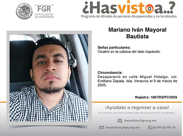 21 Mariano Iván Mayoral Bautista