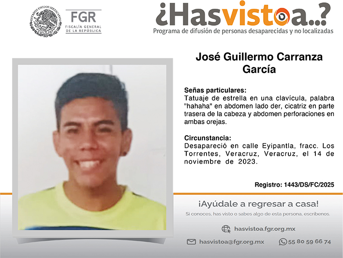 13 José Guillermo Carranza García