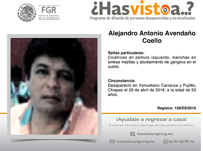 22 Alejandro Antonio Avendaño Coello