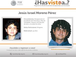 Progresión Jesús Israel Moreno Pérez