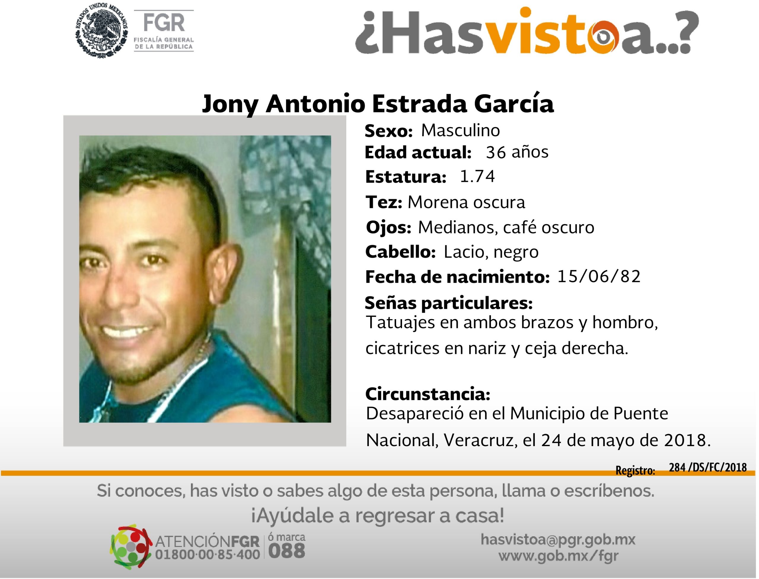8 Jony Antonio Estrada García