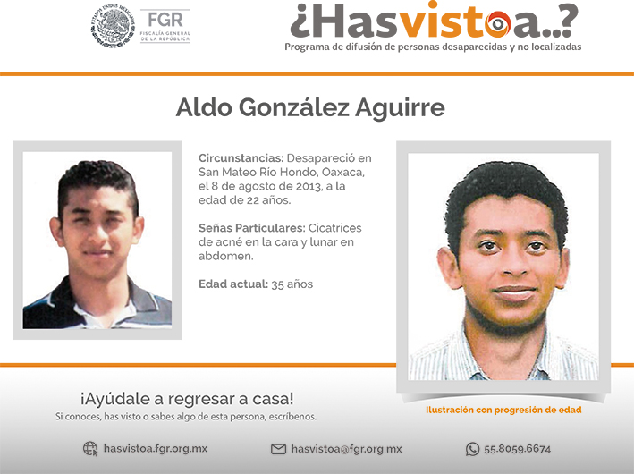 Progresión Aldo González Aguirre