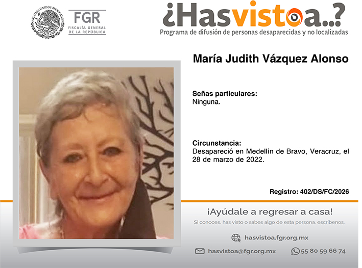 1 María Judith Vázquez Alonso