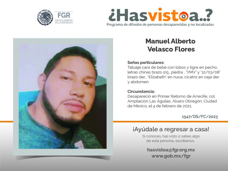 24 Manuel Alberto Velasco Flores