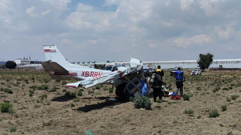 caida-avioneta-huejotzingo-puebla-desplome