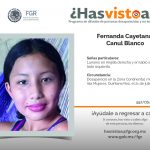 22 Fernanda Cayetana Canul Blanco 1-L-01