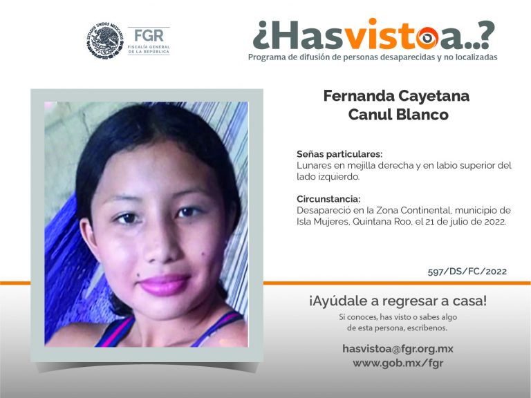 22 Fernanda Cayetana Canul Blanco 1-L-01