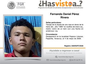 23 Fernando Daniel Pérez Rivera