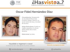 Progresión Oscar Fidel Hernández Díaz