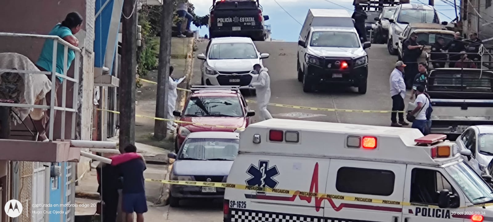 Atacan a balazos a hombre en Xalapa